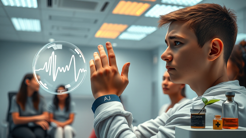 이명과 난청의 관계 (realistic 스타일)