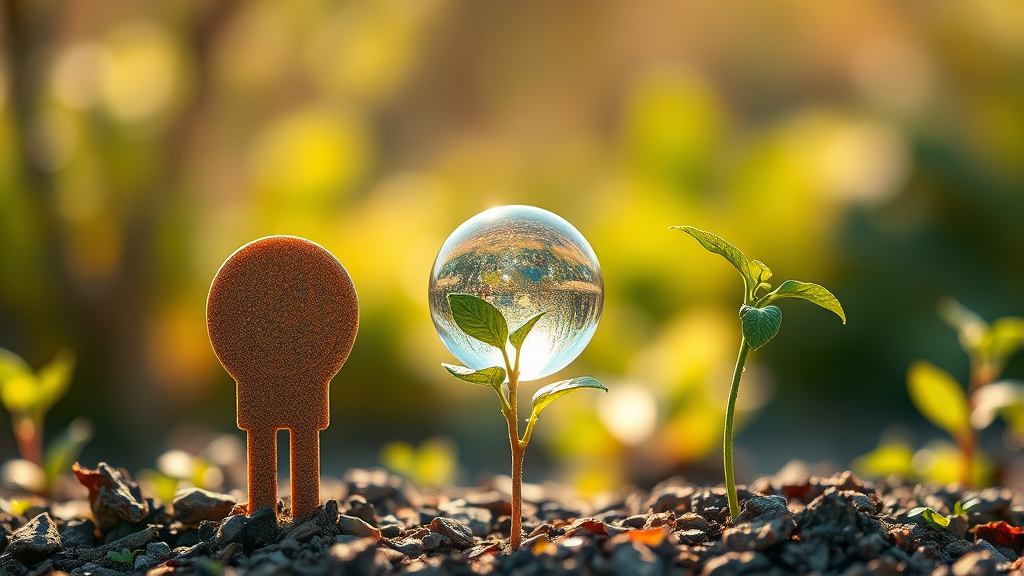 성장의 동력: 책임감, 성실함, 그리고 배우려는 자세 (realistic 스타일)