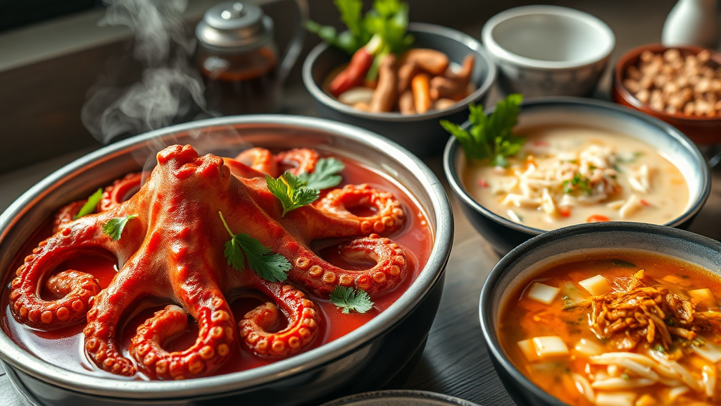 놓치면 후회! 짱구네 대표 메뉴 완벽 분석 (realistic 스타일)