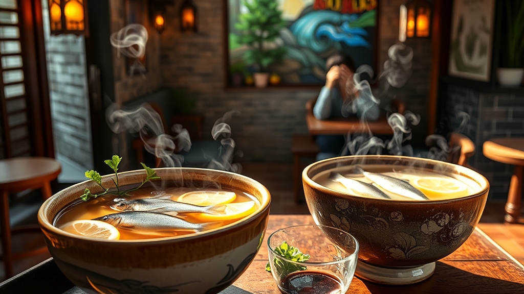 남원 대표 음식 맛집 비교 (realistic 스타일)