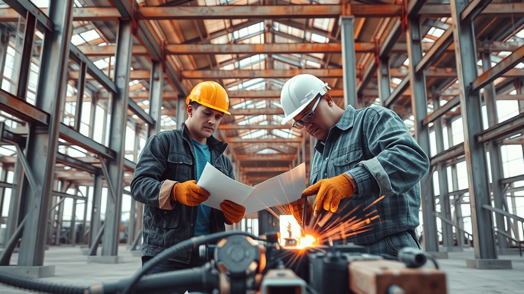 H빔 시공 및 구매 시 주의사항 (realistic 스타일)