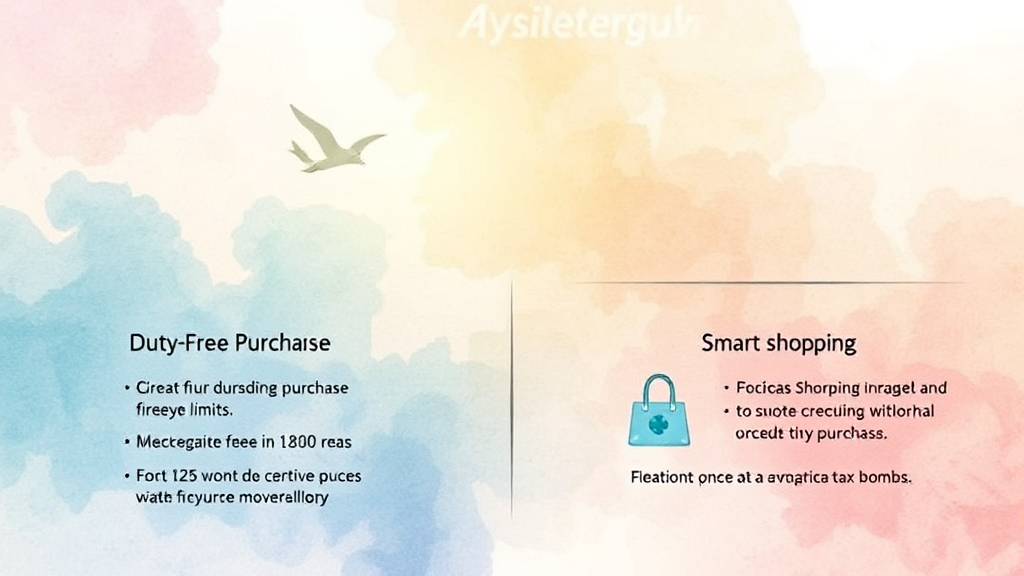 해외 직구 세금, 면세 한도와 기준 완벽 분석 (watercolor 스타일)