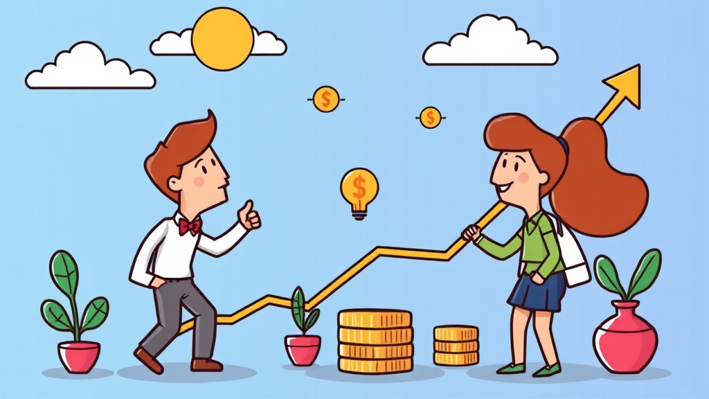 성공적인 미국 ETF 투자를 위한 실전 가이드 (cartoon 스타일)