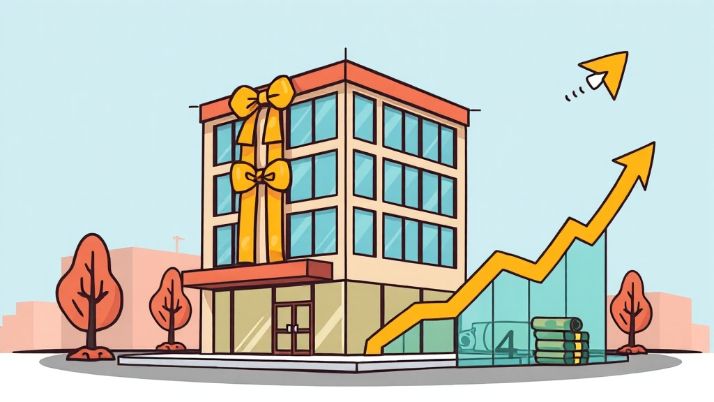 상가 증여 시기 선택 전략 (cartoon 스타일)