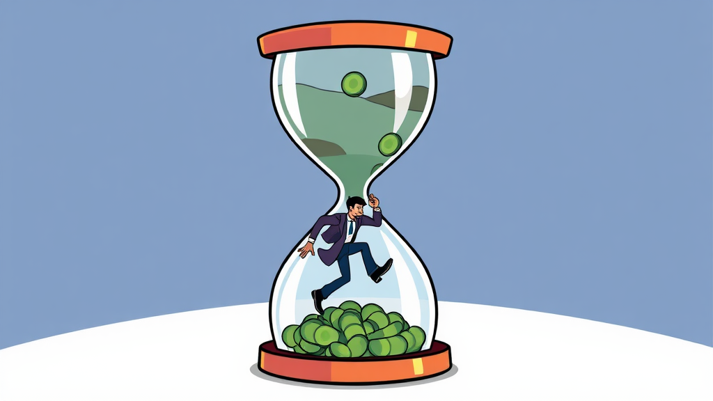 채권 소멸시효: 돈을 받을 수 있는 마감 시간 (cartoon 스타일)