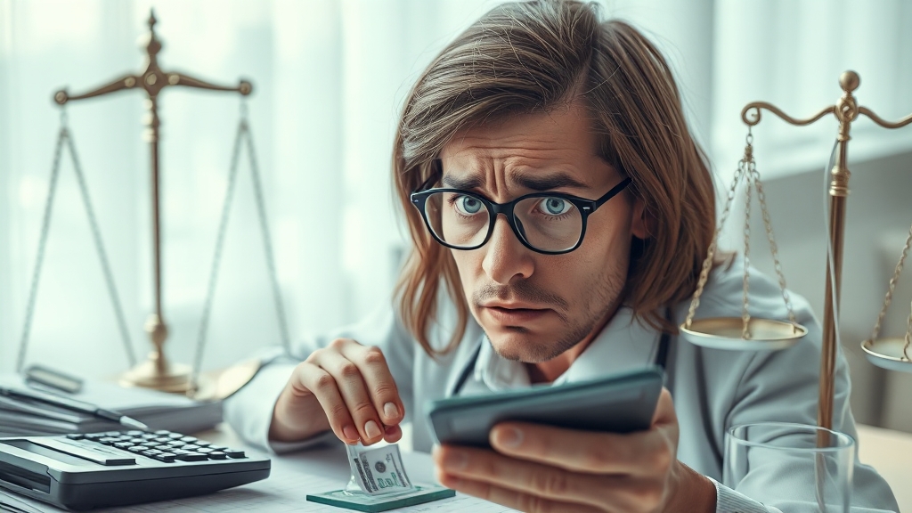 합의금 주요 항목 파악하기 (realistic 스타일)