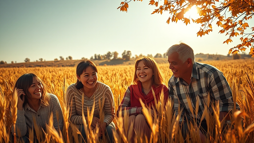 가을 축제, 왜 가야 할까? (realistic 스타일)