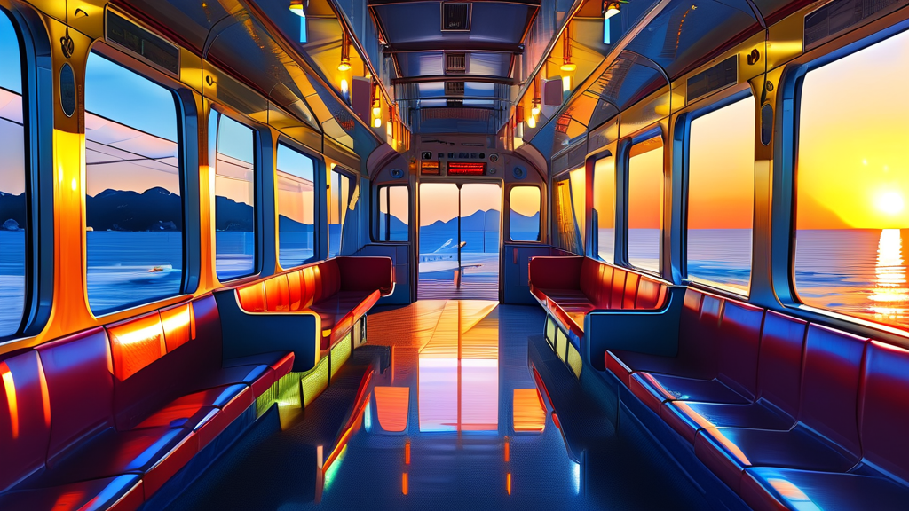 청산도 배편 이용 시 알아두면 좋은 주의사항 (realistic 스타일)