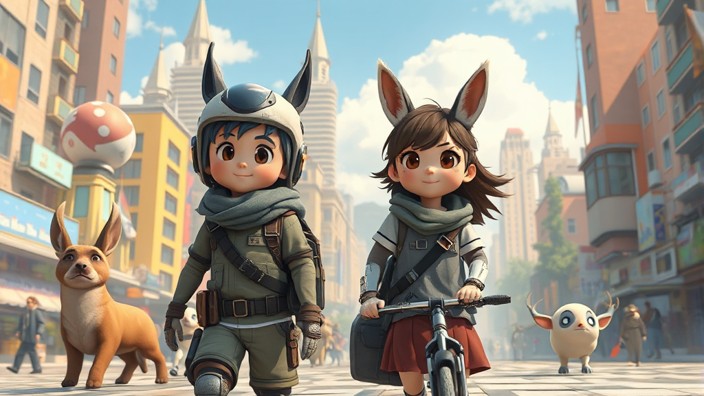 <아르코>와 <주토피아2> 비교 분석 (realistic 스타일)