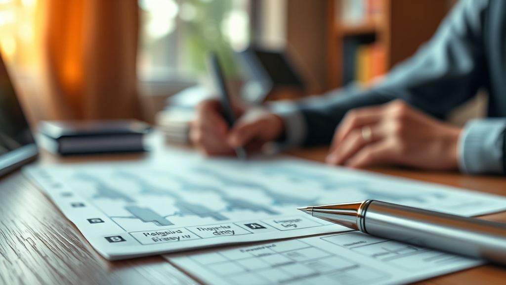 논술 합격 전략: 유형별 접근 (realistic 스타일)