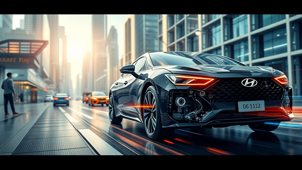 현대모비스, 미래를 향해! (realistic 스타일)