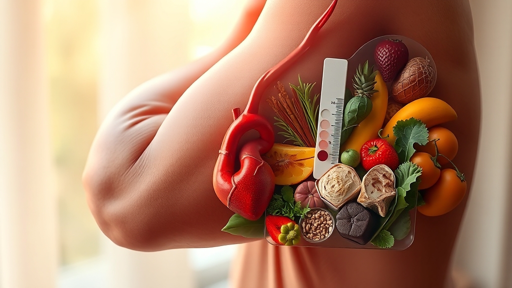 공복혈당, 왜 중요할까요? (realistic 스타일)