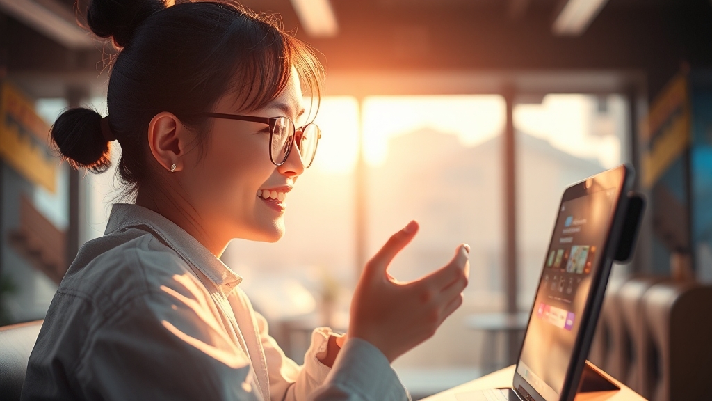 다음 증권 및 카카오 서비스 미래 전망 (realistic 스타일)