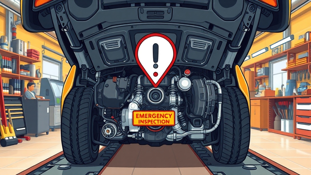 부위별 이상 소음 진단 (cartoon 스타일)