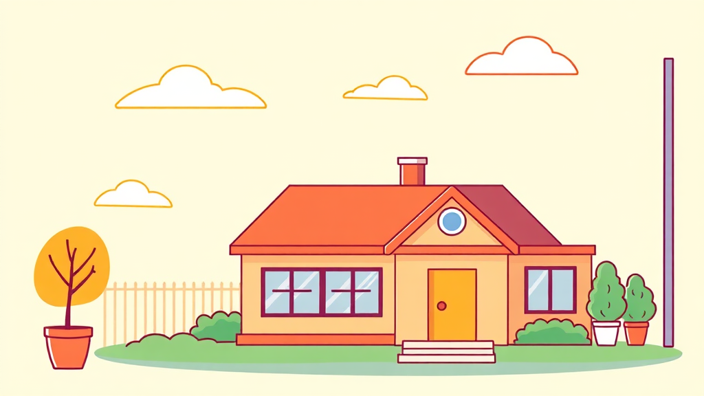 보증금 보호 추가 장치 (cartoon 스타일)