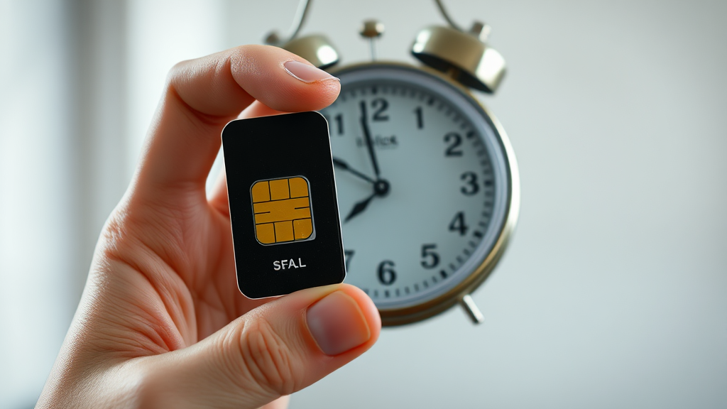 번호이동 지연, 왜 일어날까? (realistic 스타일)