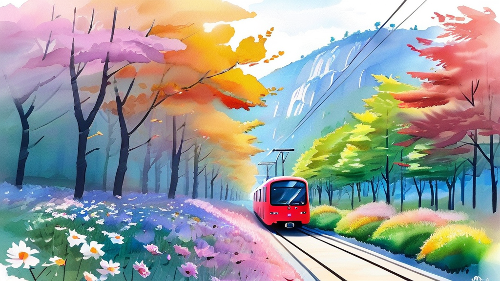 광주 여행 완벽 가이드: 이용 정보 및 팁 (watercolor 스타일)