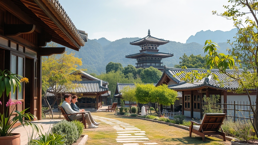 위치 & 접근성: 주요 관광지와의 거리 (realistic 스타일)