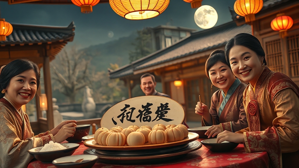 추석 인사말 영어 표현 & 활용 팁 (realistic 스타일)