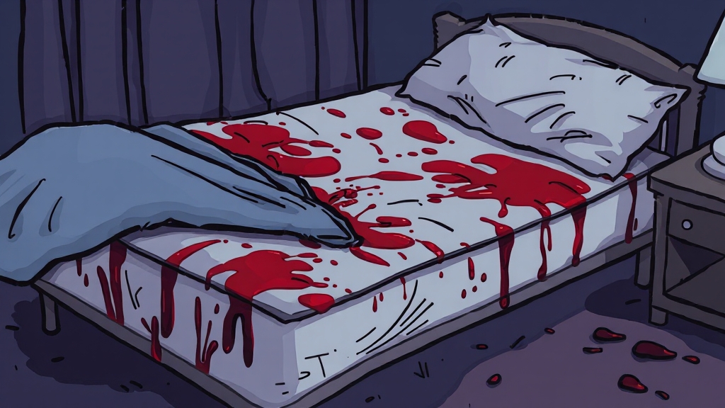 검찰의 의혹 증폭 (cartoon 스타일)