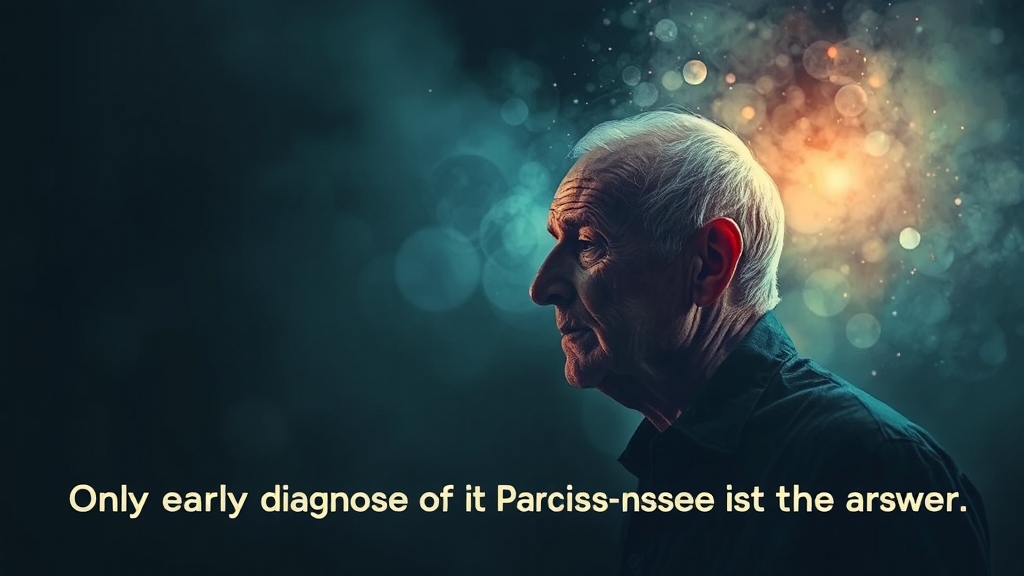 파킨슨병, 왜 조기 진단이 중요할까? (watercolor 스타일)