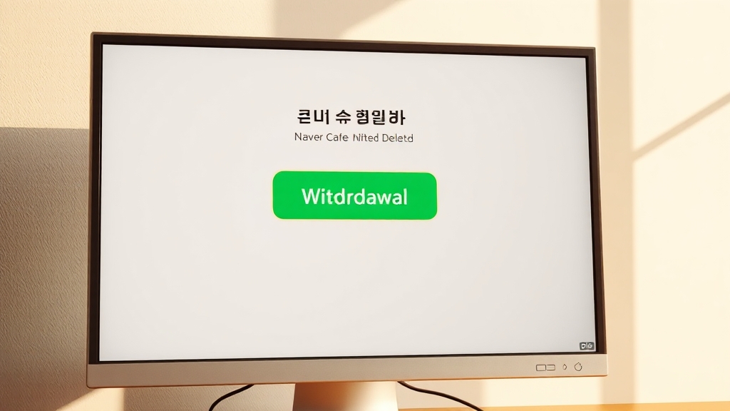 PC에서 카페 탈퇴하는 법 (realistic 스타일)