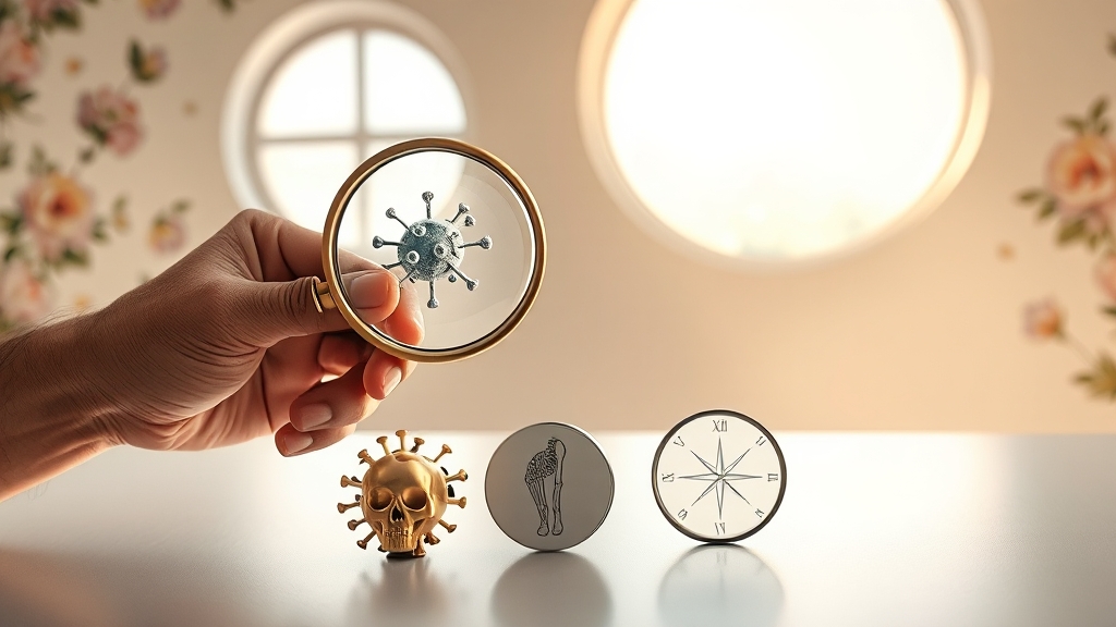 검진 항목 변화 & 경제적 효과 (realistic 스타일)