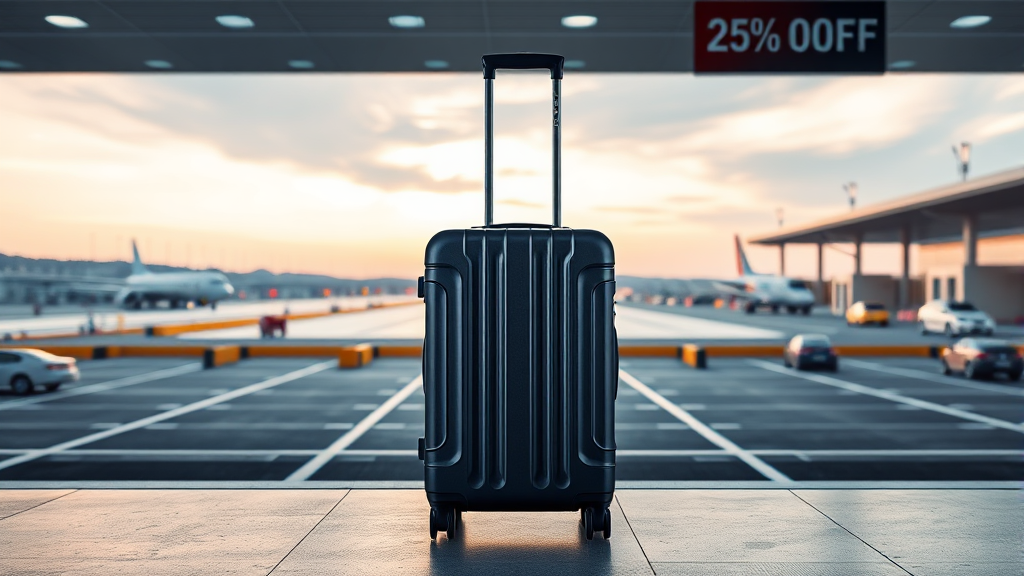 인천공항 주차 예약 및 할인 팁 (realistic 스타일)