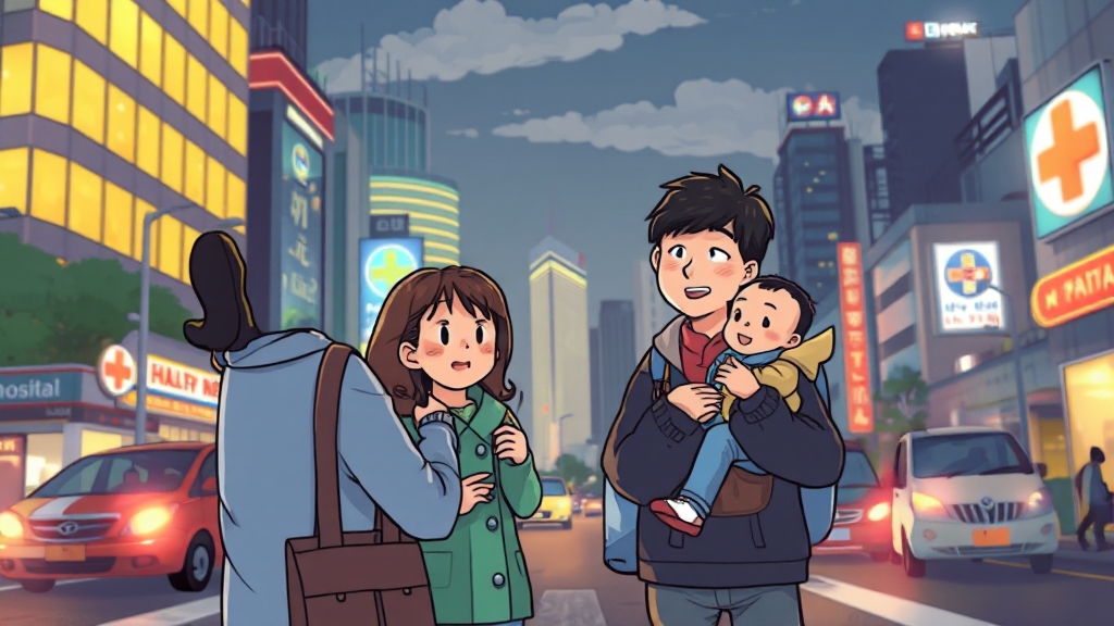 2025 업데이트! 부산 야간 운영 소아과 정보 (cartoon 스타일)
