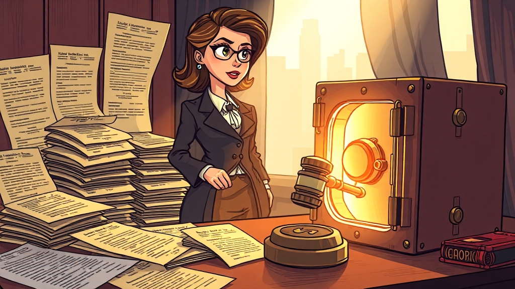 오래된 채무, 재산조회 방법 (cartoon 스타일)