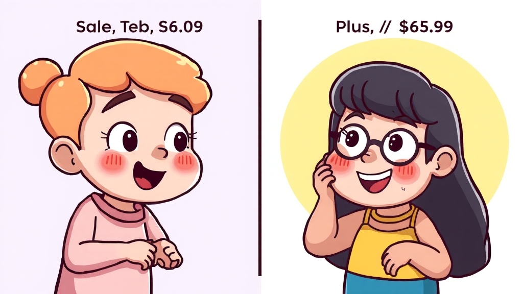 구매 가이드: 가격 정보 및 선택 조언 (cartoon 스타일)