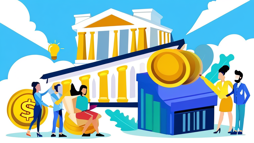 비상금대출 이용 시 꼭 기억해야 할 점들 (cartoon 스타일)