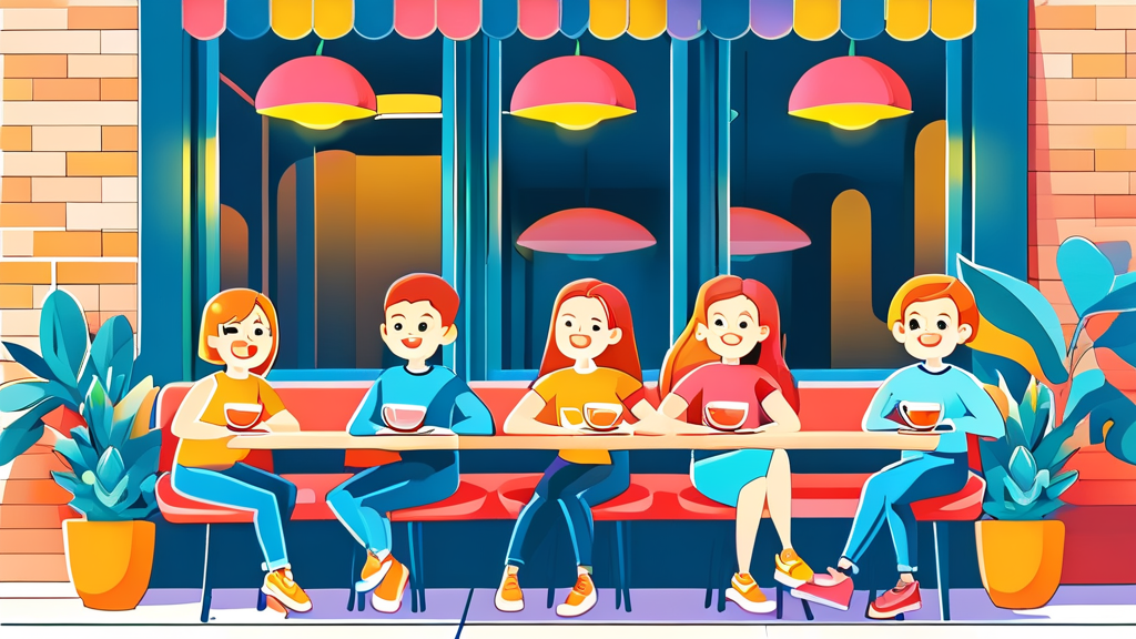 알뜰하게 이용하기: 서울형 키즈카페 예약 방법과 꿀팁 (cartoon 스타일)