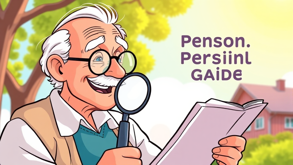 기초연금, 어떻게 신청할까? (cartoon 스타일)