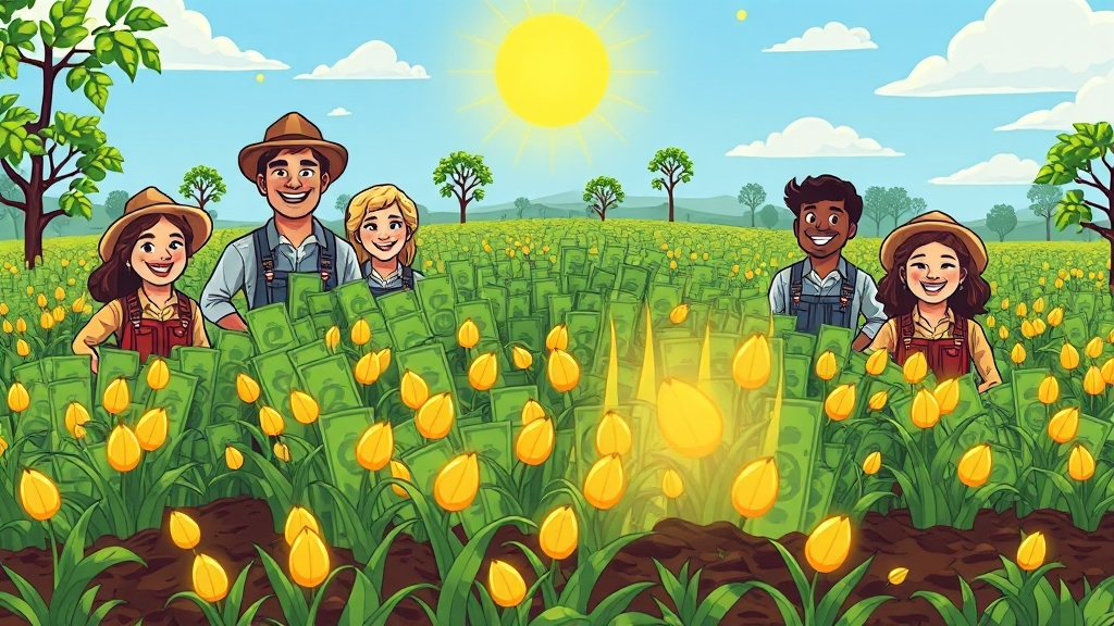 농업경영체 등록, 왜 필요할까? (cartoon 스타일)