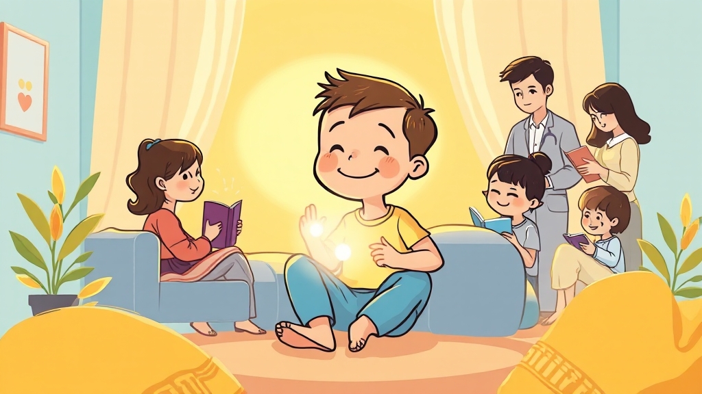 불안장애, 어떻게 치료하나요? (cartoon 스타일)