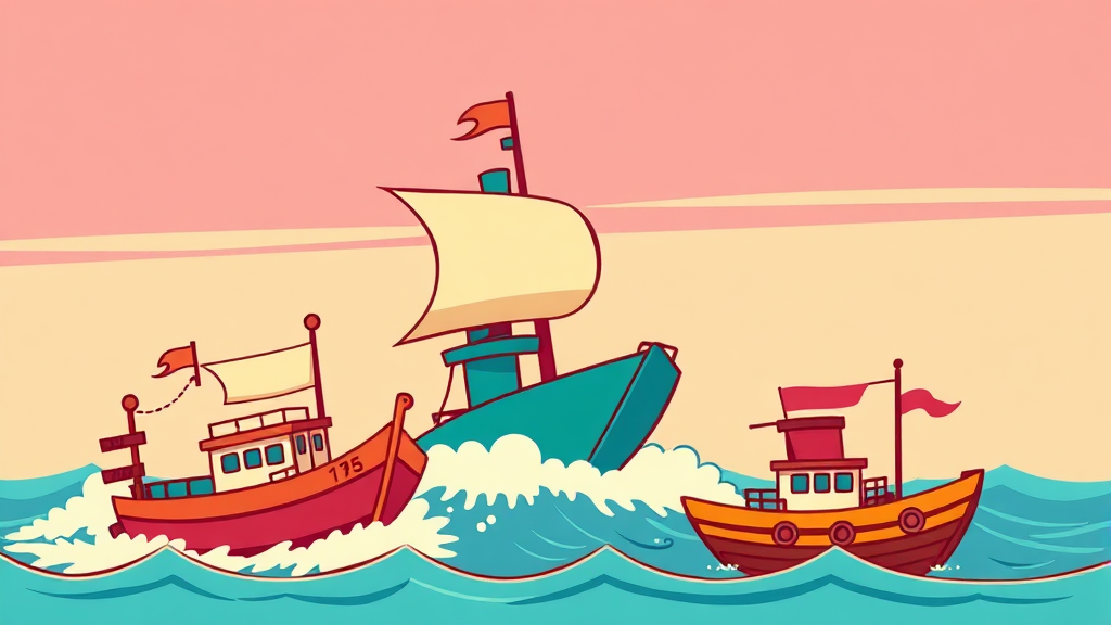 해운업황, 앞으로 어떨까? (cartoon 스타일)