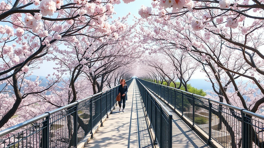 설악향기로 산책로 완주 (realistic 스타일)