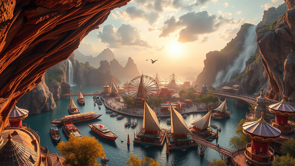 입장료 및 이용 정보 (realistic 스타일)