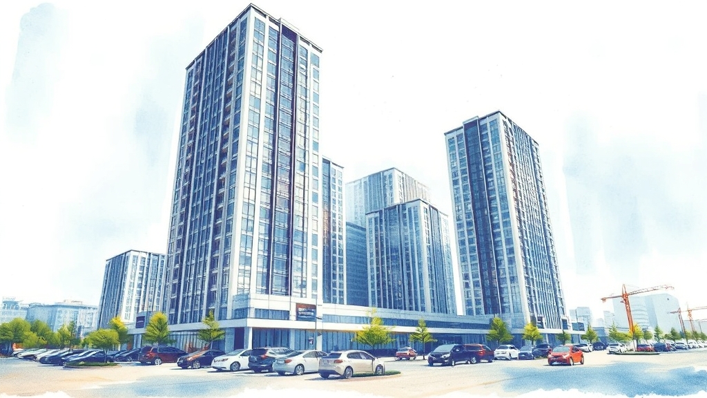 분양 정보 및 청약 일정 (watercolor 스타일)