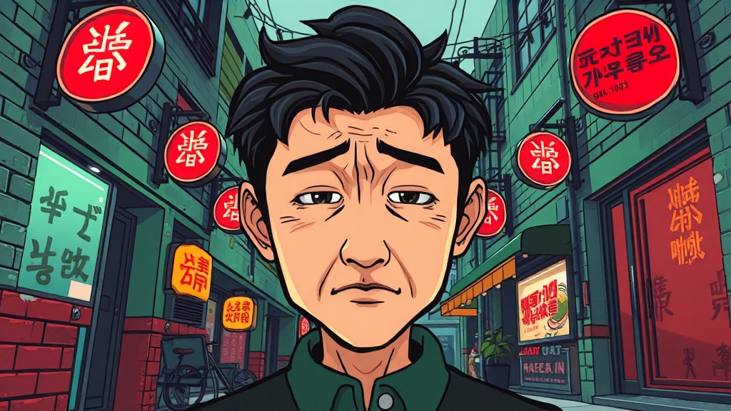 식재료 논란, 브랜드에 치명타? (cartoon 스타일)