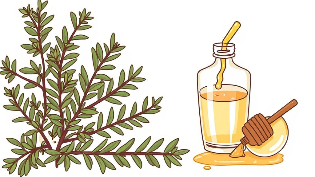 오레가노 오일 복용법 및 섭취량 (illustration 스타일)