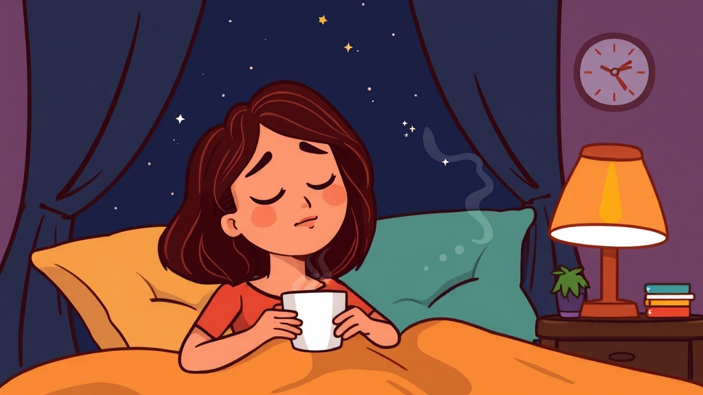 수면 개선을 위한 추가적인 방법 (cartoon 스타일)