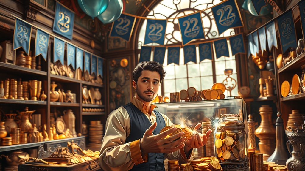 이벤트 상점 & 코인샵 활용 (realistic 스타일)