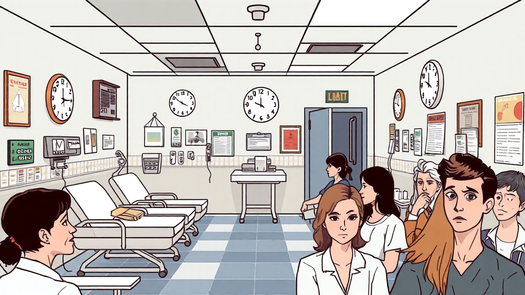 미지급 임금 및 부당 해고 의혹 (illustration 스타일)