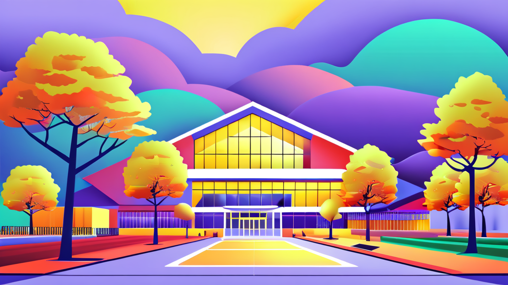 늘봄학교와 돌봄교실, 무엇이 다를까? (illustration 스타일)