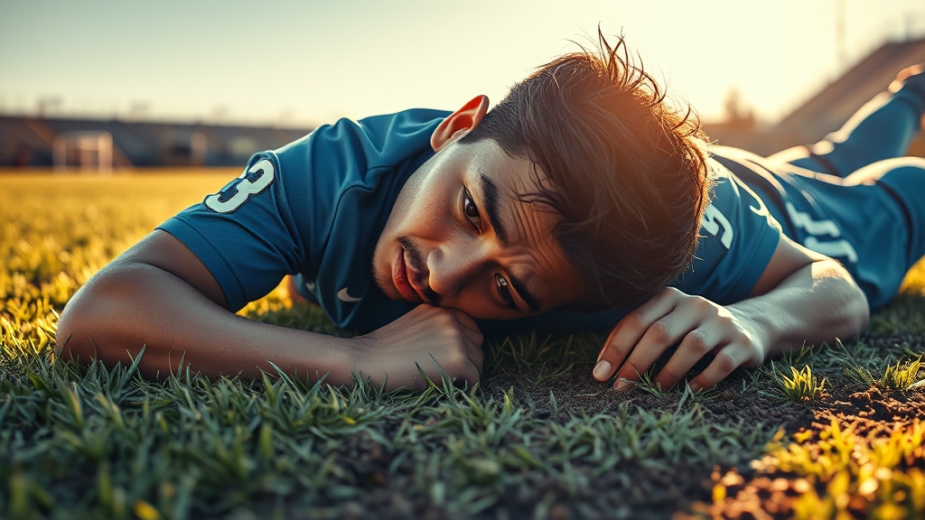 부상 관련 최신 소식 (realistic 스타일)