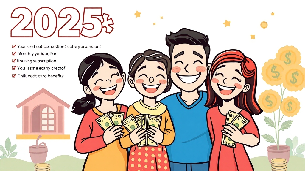 2025년 달라지는 제도 (cartoon 스타일)
