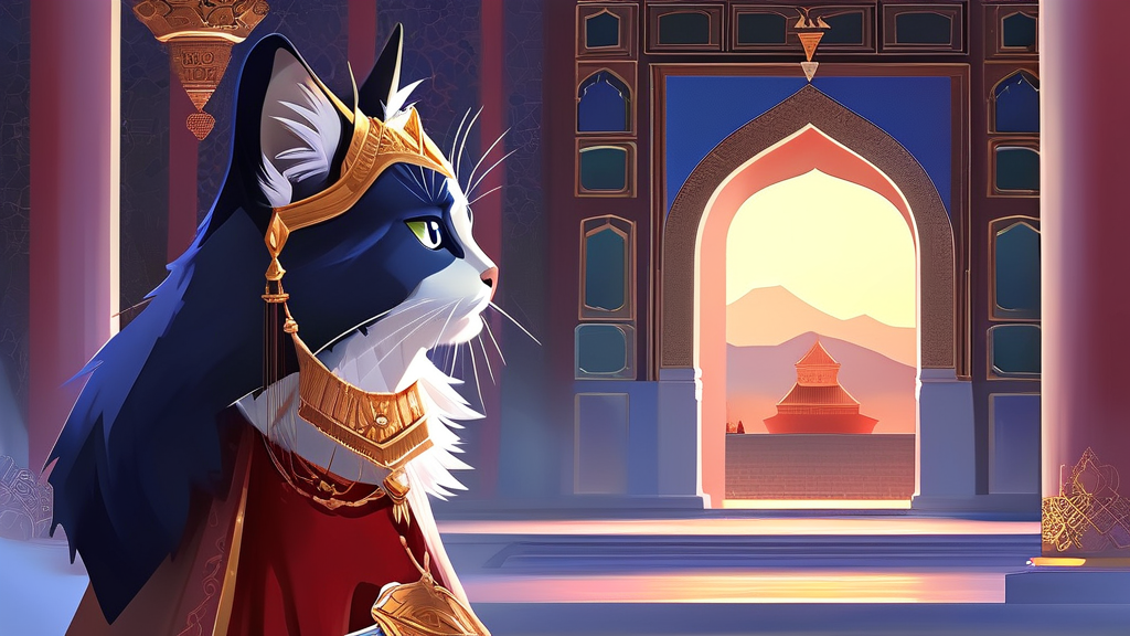 궁중 추리극의 시작 (illustration 스타일)