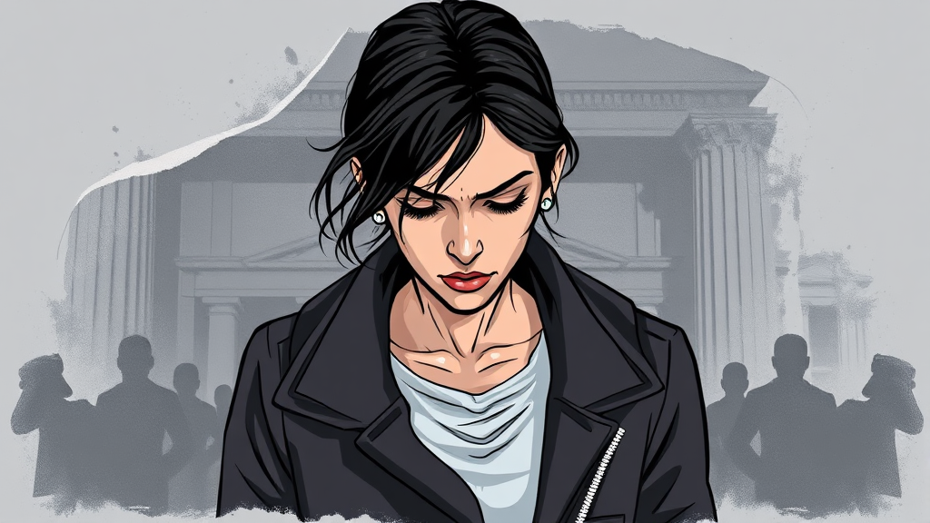 임시조치 신청 절차 및 필요 서류 (illustration 스타일)